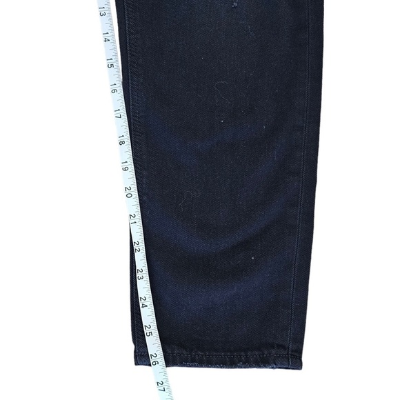 American Eagle Outfitters Mom Jeans destroyed black  size 4 - Picture 7 of 11